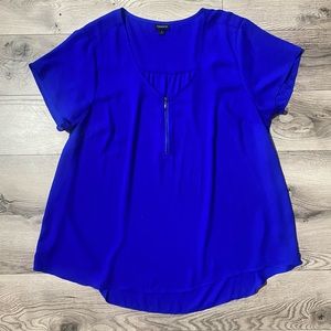 Torrid short sleeve loose fit blouse
